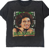Bob Marley Zion Rootwear Band T-Shirt - XL Multicoloured Cotton