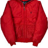 Polo By Ralph Lauren Puffer - Medium Red Polyester