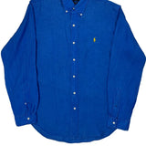 Ralph Lauren Shirt - Medium Blue Linen