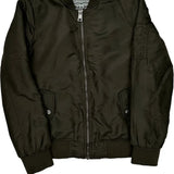 Levis Bomber Jacket - Small Green Polyester