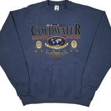 Coldwater Michigan Fruit Of The Loom Graphic Sweatshirt - XL Blue Cotton Blend
