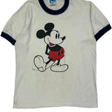 Made In USA Disney Cartoon T-Shirt - Small White Cotton