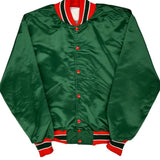 Unbranded Varsity Jacket - XL Green Polyester