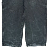 Dickies Carpenter Trousers - 36W 30L Grey Cotton