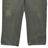 Dickies Carpenter Trousers - 36W 30L Grey Cotton