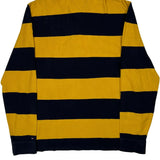 Tommy Hilfiger Striped Rugby Shirt - XL Yellow Cotton