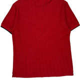 Chaps Ralph Lauren Polo Shirt - Large Red Cotton