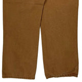 Dickies Carpenter Trousers - 36W 30L Brown Cotton