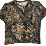 Gildan Camo T-Shirt - XL Multicoloured Cotton