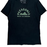 Patagonia Slim Fit T-Shirt - Medium Black Cotton
