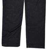Renegade Cargo Trousers - 34W 34L Black Cotton