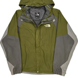 The North Face Waterproof Waterproof Jacket - Medium Green Nylon