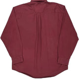 Tommy Hilfiger Shirt - XL Burgundy Cotton