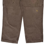 Carhartt Carpenter Trousers - 35W 30L Brown Cotton
