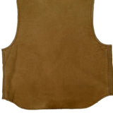 80S Carhartt Sherpa Lined Vest - XL Brown Cotton