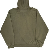 Nike Hoodie - Large Khaki Cotton