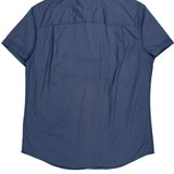 Authentic Classic Apparel Hilfiger Denim Short Sleeve Shirt - XL Blue Cotton