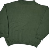 Green Bay Packers Logo 7 Football Sweatshirt - 2XL Green Cotton Blend