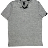 Oakley Polo Shirt - 2XL Gray Polyester
