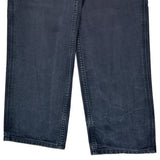 Carhartt Carpenter Trousers - 26W UK 6 Blue Cotton