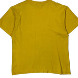 Nike T-Shirt - Medium Yellow Cotton