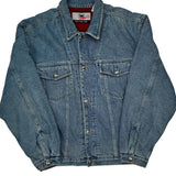 Bugle Boy Denim Jacket - Medium Blue Cotton