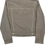 Gap Denim Jacket - Small Beige Cotton