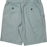 Tommy Hilfiger Chino Shorts - 34W 9L Blue Cotton