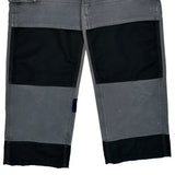 Holmes Workwear Cargo Pants - 34W 32L Gray Cotton