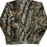Realtree Camo Long Sleeve T-Shirt - Large Camo Cotton Blend