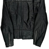California Leather Jacket - Large Black Leather