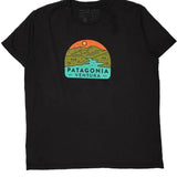 Patagonia Slim Fit T-Shirt - 2XL Black Cotton
