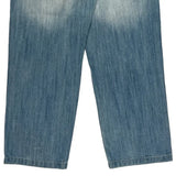 Karl Kani Hip Hop Jeans - 30W 29L Light Wash Denim