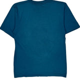 Ecuador Marathon Single Stitch T-Shirt - XL Blue Cotton