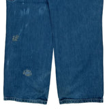 Carhartt Carpenter Trousers - 33W 30L Blue Cotton