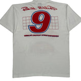 Bill Elliott Screen Stars Nascar T-Shirt - Large Red Cotton Blend