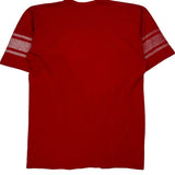 21 Battalion 5Th Air Defense Artillery Pirmasens Germany Velva Sheen Single Stitch T-Shirt - Large Red Cotton