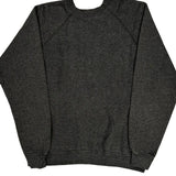 1990'S Blank Made In USA Tultex Sweatshirt - Large Grey Cotton Blend