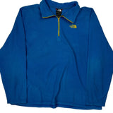 The North Face Fleece - Large Blue Polyester