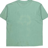 Single Stitch Wesley United Methodist Unbranded T-Shirt - Large Green Cotton