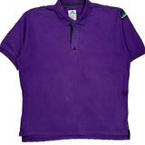Adidas Equipment Polo Shirt - Small Purple Cotton