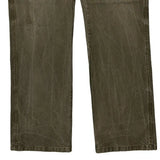 Dickies Carpenter Trousers - 35W 34L Grey Cotton