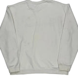 Stussy Spellout Sweatshirt - XL White Cotton
