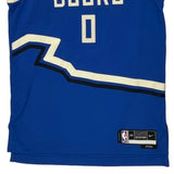 Milwaukee Bucks Nike Jersey - Small Blue Polyester