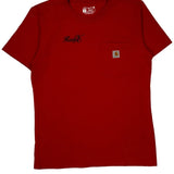 New Orleans Carhartt Graphic T-Shirt - Small Red Cotton