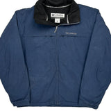 Columbia Jacket - Large Blue Polyester