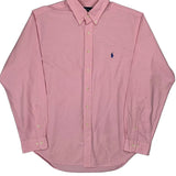 Ralph Lauren Shirt - Large Pink Cotton