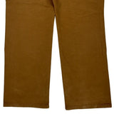 Carhartt Double Knee Carpenter Trousers - 34W 32L Brown Cotton