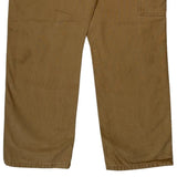 Wrangler Carpenter Pants - 30W 30L Brown Cotton