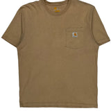Carhartt T-Shirt - Medium Brown Cotton